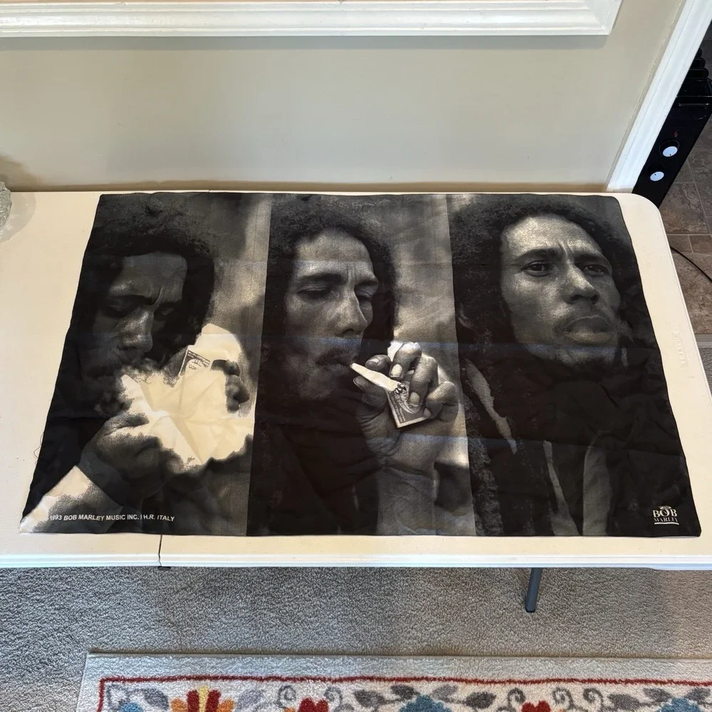 Vintage‎ Bob Marley Fabric Tapestry Poster Wall Hang 28